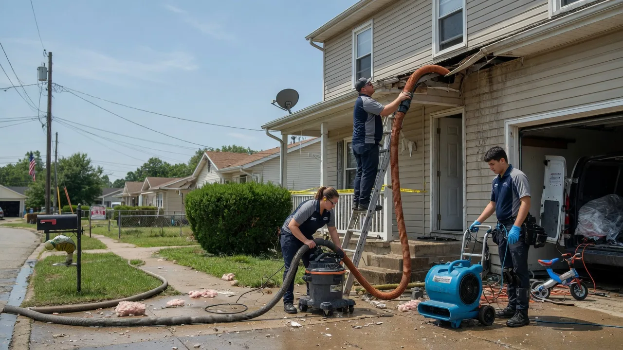 Water Damage Restoration in Harrisonburg, LA near me